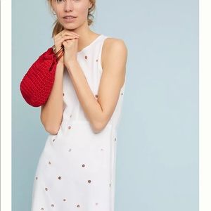 Anthropologie Cloth and Stone Polka Dot Sequin Dress